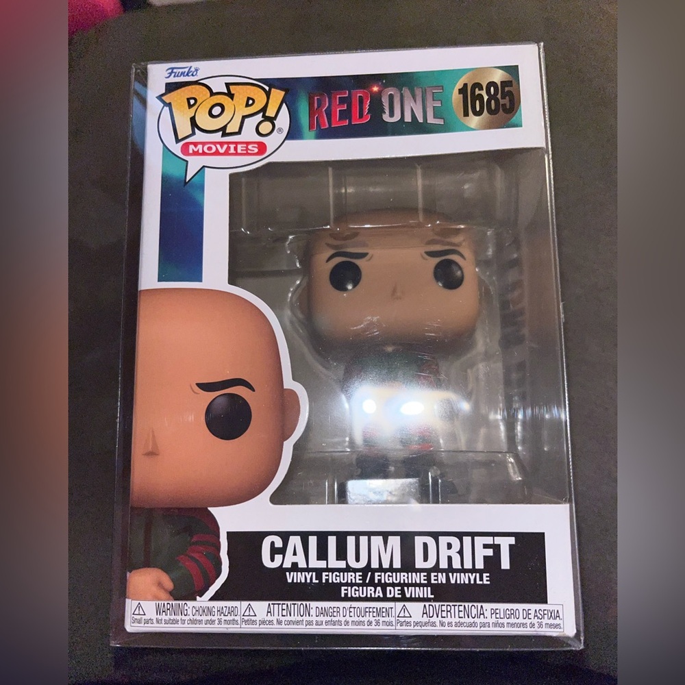 New Funko Pop Vinyl! Movie Red One Callum Drift  #1685